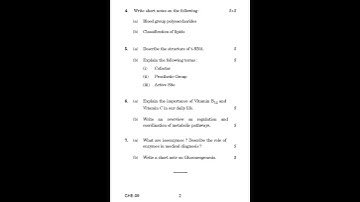 CHE - 9 December 2021 Question Paper