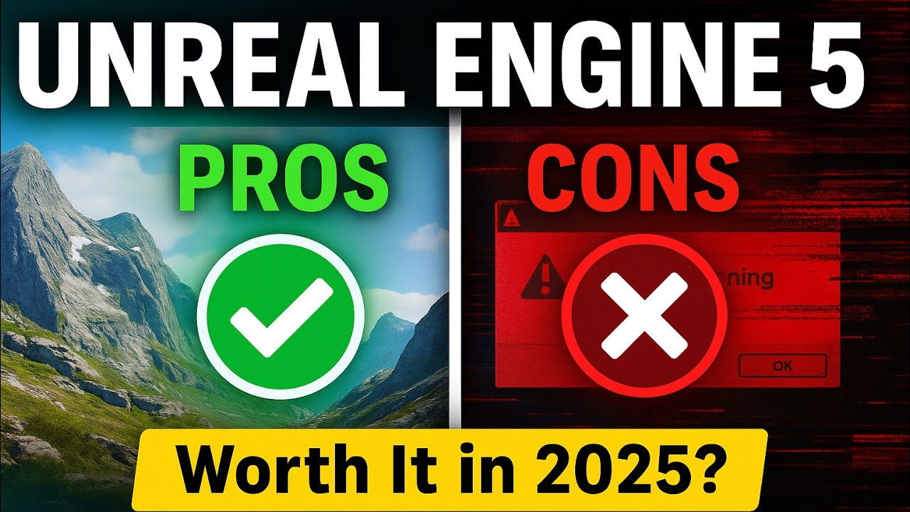 Pros & Cons of Unreal Engine 5 – Should YOU Use It? - YouTube