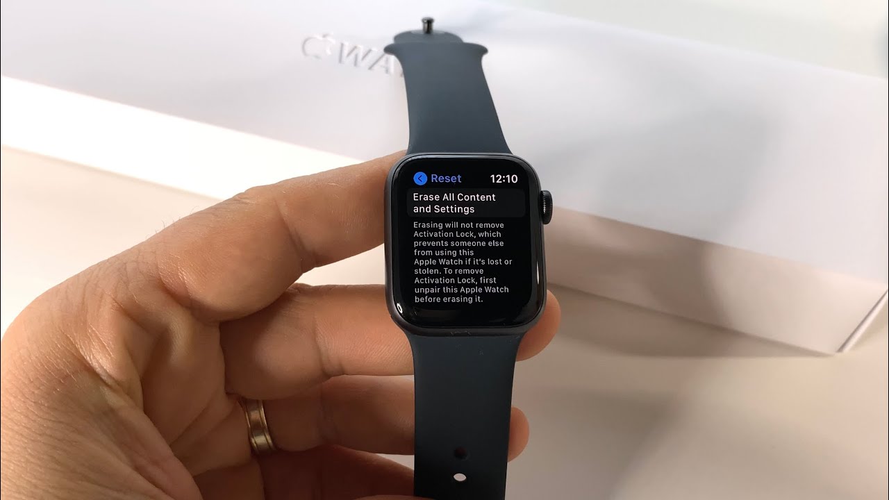 How to factory reset Apple Watch 17