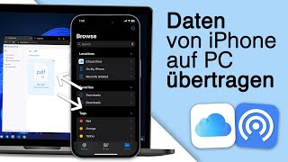 Dateien vom iPhone auf Laptop oder Windows-PC übertragen! [2 Wege]