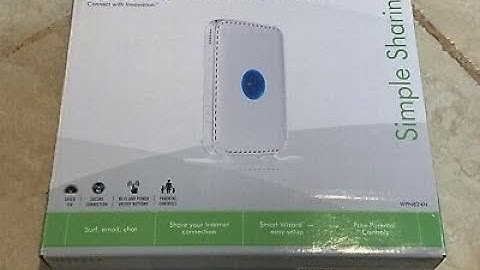 WPN824N NetGear RangeMax N150 802.11b/g/n Wireless Router