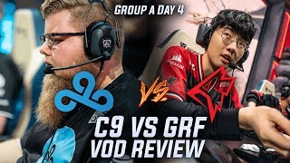 C9 vs GRF - One teamfight sways the tide in a SUPER CLOSE game