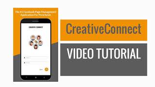 CreativeConnect - Preschool Mobile App for Facebook Page Management screenshot 2