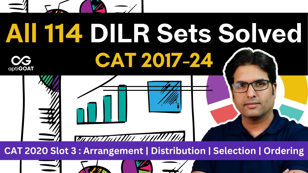All 114 DILR Sets Solved | CAT 2017–2024 | CAT 2020 Slot 3: Distribution | Set 90 