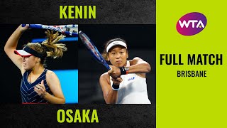 Sofia Kenin vs. Naomi Osaka | Full Match | 2020 Brisbane Round of 16