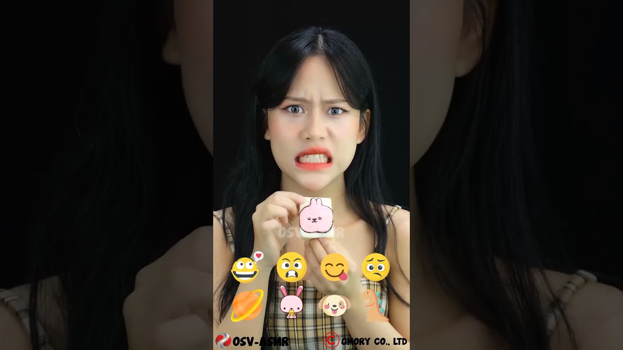 Mukbang Eating with Emoji 