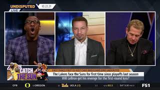 UNDISPUTED   Chris Broussard reacts Lakers face the Suns for first time since playoffs last season