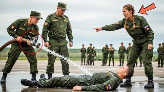 Она кричала «Стоп!» — Лейтенант встала между солдатом и водой    И всё изменилось!