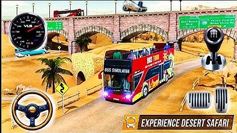 Real Off-road Bus Driving 🔥 | Bus simulator 3d games 🔥😱 | Android Gameplay #1