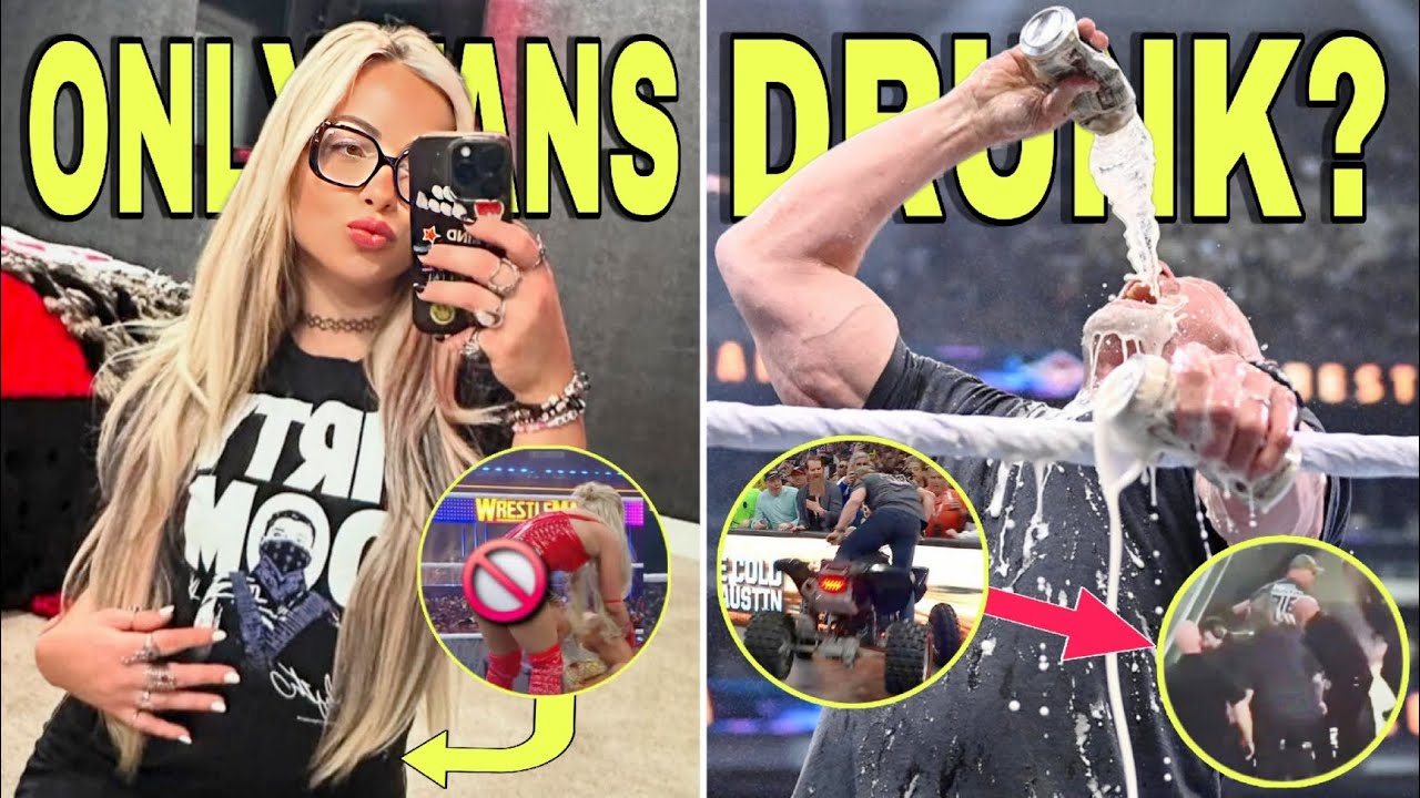 Stone Cold Drunk? Why Rock Skips WM41, Tiffany vs Flair in real Fight