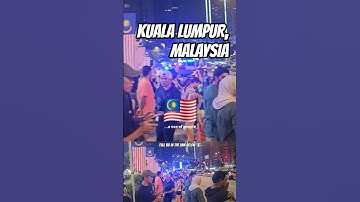 I was in the middle of a sea of people! Such huge crowds during independence eve 2025! Merdeka!