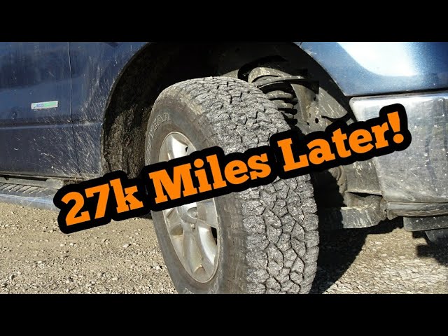 Goodyear Trailrunner A/T 1 yr Review! 27k Miles! - YouTube