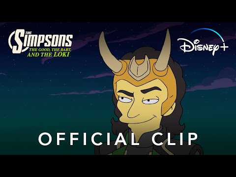 Official Clip | The Simpsons: The Good, The Bart, and the Loki | Disney+