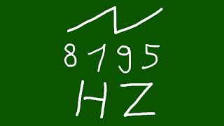 8195 hz saw