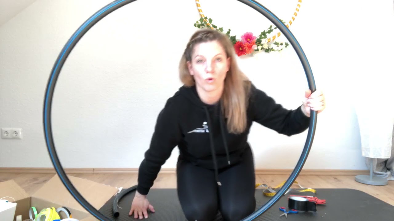 superMAMAfitness - Wir basteln unseren eigenen Hula-Hoop