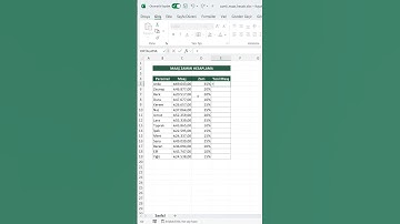 Excel’de Maaş Zammı Hesaplama #excel #exceltips #microsoft #exceltutorial