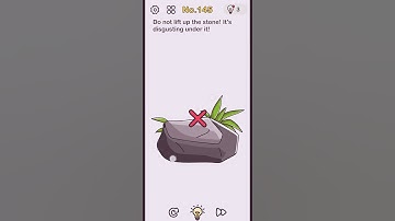 brain out level 145 |{play  games with Sakina}|Donot lift up the stone! it