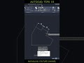 AutoCAD Tips 10 Adding Rotated Dimensions #Shorts