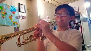 Practice Trumpet (Lagu Bunda by Potret)