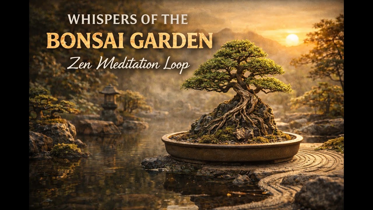 Шепот сада бонсай | Цикл дзен-медитации
