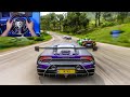 Lamborghini huracn performante  goliath race  forza horizon 5  steering wheel gameplay