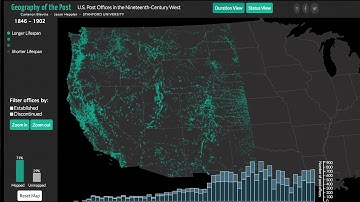 Humanities + Digital Tools: Geography of the Post
