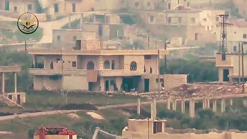 Turkish backed SNA destoryed a Assad regime tank in İdlip.