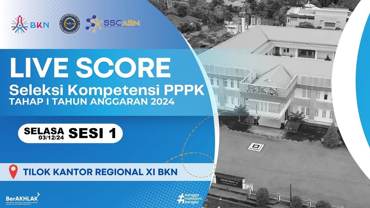 [SESI 1 | 3 DESEMBER 2024] - LIVESCORE SELKOM CPPPK TAHAP I T.A. 2024 - TILOK KANREG XI BKN MANADO