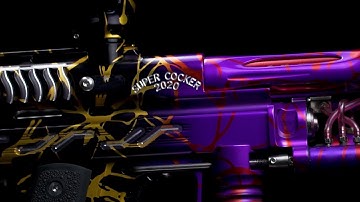 Firing the new Super Cocker 2020 | SUPERCOCKER2020.com