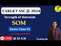 Strength of Materials (SOM) | SSC JE 2024 #sscje2024civil #som