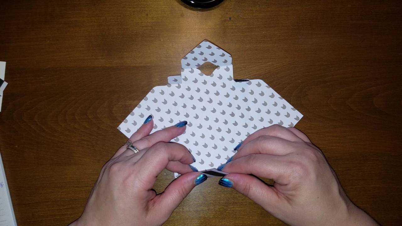 Matchbox Treat Holder using Stampin Up products