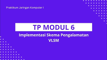 Tugas Modul 6_Implementasi Skema Pengalamatan VLSM