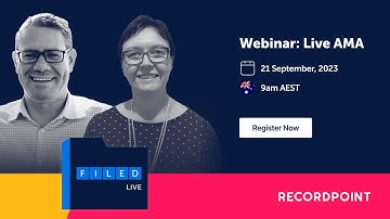 FILED Live | AMA with Lucy Shelberg | RecordPoint