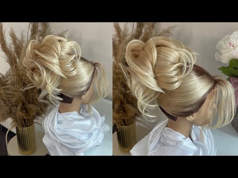 Видео: #hairstyletutorial #hair Hairstyle Updo Tutorial