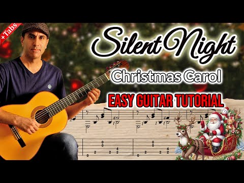 Silent Night – Easy Guitar Tutorial (+Slow Tabs) | Christmas Song
