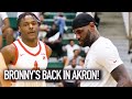 Bronny James WILDEST Game At LeBrons High School!