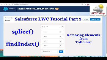 Salesforce LWC Tutorial Part 3 | ToDo App Project | Removing elements from ToDo List
