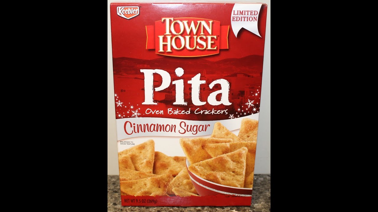 Keebler Town House Pita Cinnamon Sugar Review YouTube