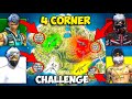 The 4 corner challenge in free fire