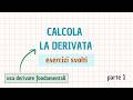 43) calcola le 11 derivate usando le formule (derivate fondamentali) - esercizi svolti