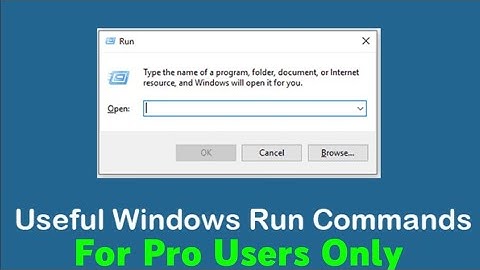 Top 5 Run Commands You Must Know to Boost Your Productivity in 2025| Essential Windows Tips for 2025