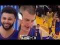 Jamal murray  jokic laugh secretly after lbj  complains screaming for free throws