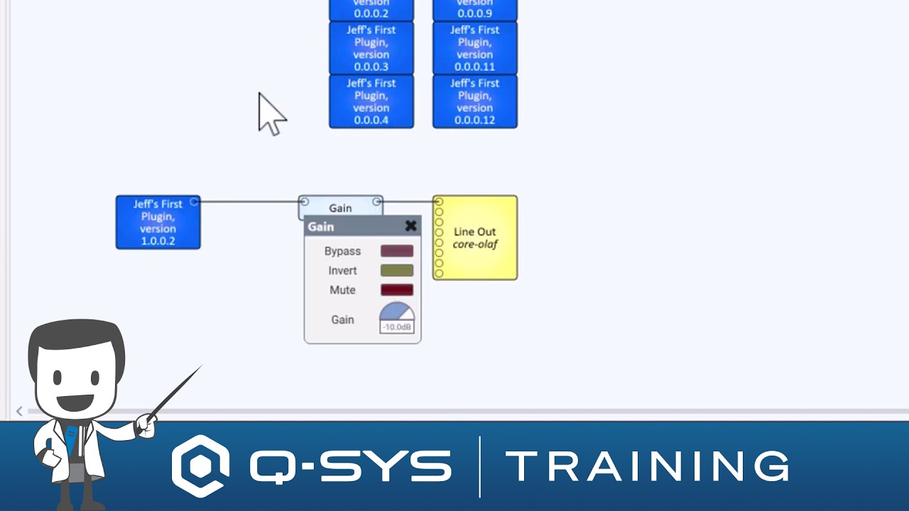 Q-SYS Training | Plugin Development Training – Get Comp… — Transcript