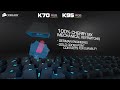 Corsair Gaming CG K70 RGB Cherry MX Blue Mechanical Gaming Keyboard : video thumbnail 1