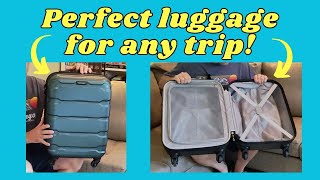 Durable and attractive Samsonite rolling luggage!