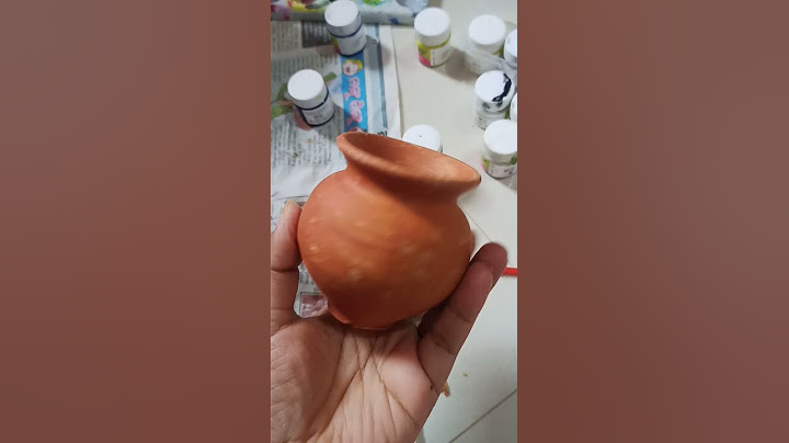 small pot painting ideas for diwali decoration//candel holder making using pot...