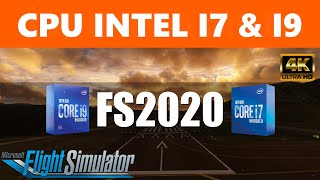 MSFS 2020 - 4K - CPU I7 OU I9 POUR FS2020 - FR