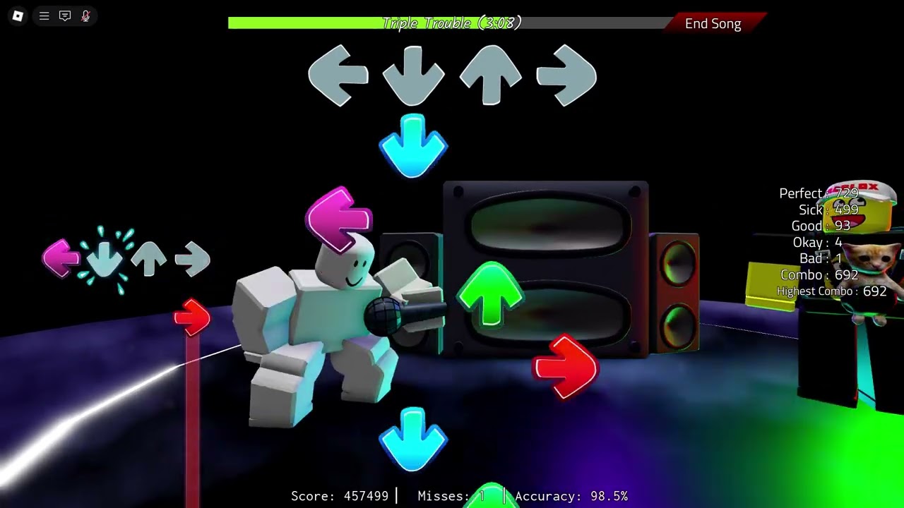 Roblox RemixBasically FNF: Remix (Triple Trouble)