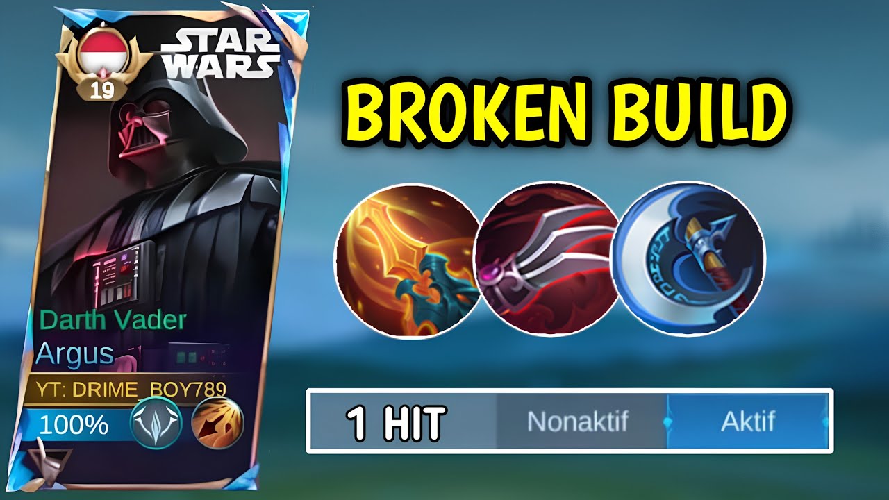 THIS IS ARGUS FULL CORE ITEM REALLY BROKEN DAMAGE!☠️ (MUST USING) - MLBB