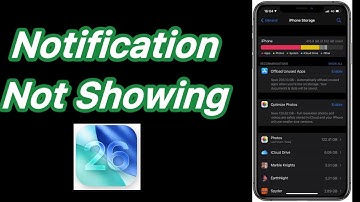How to Fix Notifications Not Showing on iPhone | iOS 26 Update Problems Solved!